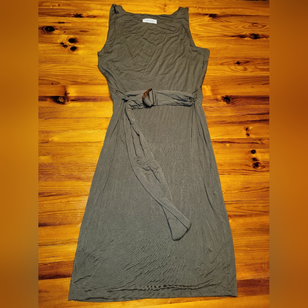 Calvin Klein Green Mini Dress